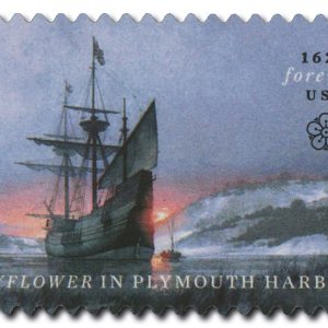 Forever Stamps 2020 Mayflower in Plymouth Harbor – Commemorative Issue, First-Class Postage