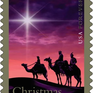 Forever Stamps 2014 Christmas Magi – Holiday Celebration, First-Class Postage