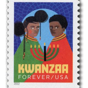 Forever Stamps 2022 Kwanzaa – Holiday Celebration, First-Class Postage