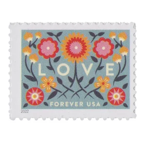 Forever Stamps 2022 Love – Love Greeting, First-Class Postage